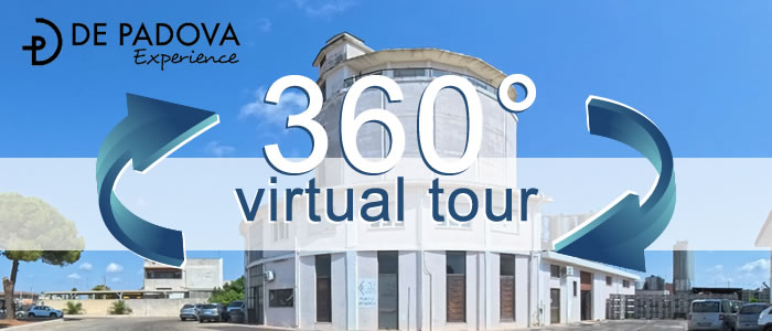 Click per visualizzare il Virtual Tour di De Padova Experience