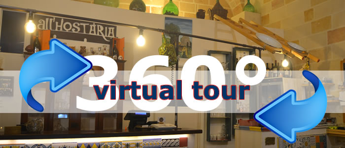 Click per visualizzare il Virtual Tour di All' HOSTARIA