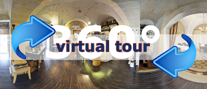 Click per visualizzare il Virtual Tour di L'Antro Ristorante