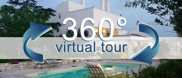 Click per visualizzare il Virtual Tour di Masseria Tagliente Dimora Storica