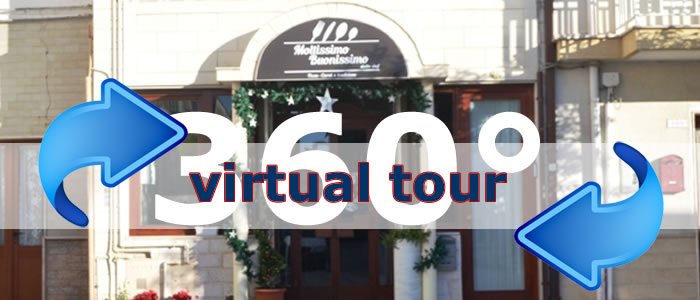 Click per visualizzare il Virtual Tour di Moltissimo Buonissimo dallo Chef