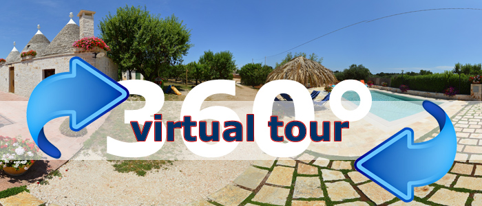 Click per visualizzare il Virtual Tour di Trullo del Mandorlo